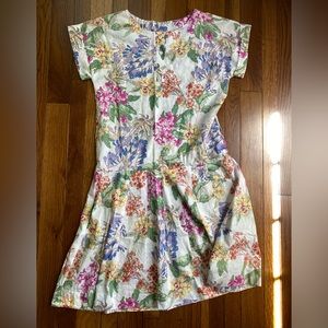 Vintage 80s Laura Ashley Floral dress
